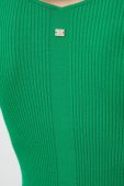 Светр Joop! жіноча колір зелений однотонна