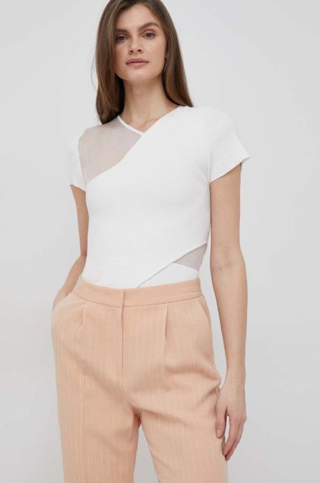 Светр Dkny колір бежевий