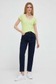 Футболка Sisley жіночий колір жовтий (3310694)