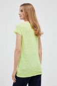 Футболка Sisley жіночий колір жовтий (3310694)