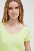 Футболка Sisley жіночий колір жовтий (3310694)