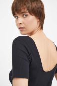 Футболка United Colors of Benetton жіночий колір чорний