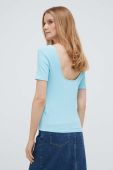Футболка United Colors of Benetton жіночий колір блакитний