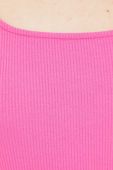Футболка United Colors of Benetton жіночий колір рожевий (3354697)