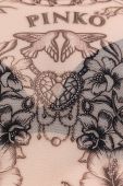 Лонгслів Pinko колір рожевий