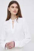 Блузка Tommy Hilfiger жіноча колір білий однотонна (3115204)