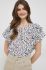 Блузка Tommy Hilfiger жіноча візерунок колір барвистий (3021587)