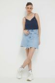 Топ Tommy Jeans жіночий колір синій (3127392)