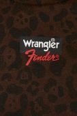 Боді Wrangler x Fender жіночі колір коричневий