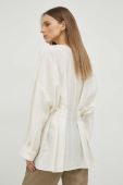 Сорочка Samsoe Samsoe жіноча колір бежевий