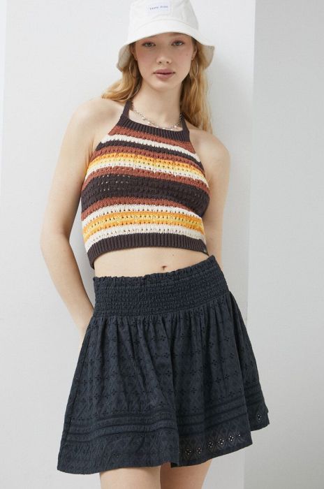 Бавовняний топ Superdry колір барвистий (3180512)