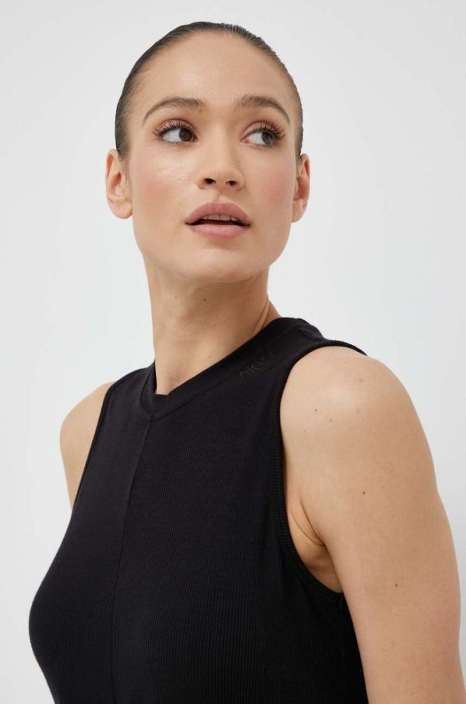 Топ Dkny жіночий колір чорний (3229157) фото 4