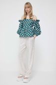 Блузка Stine Goya жіноча візерунок колір барвистий (3162262)