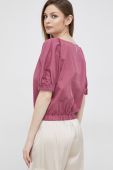Блузка Deha жіноча колір рожевий однотонна (3139420)