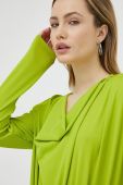 Блузка Gestuz Umina жіноча колір зелений однотонна