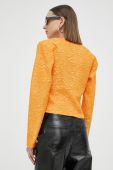 Блузка Gestuz жіноча колір помаранчевий однотонна