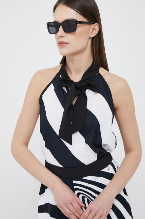 Блузка Artigli жіноча візерунок колір барвистий (3152633)