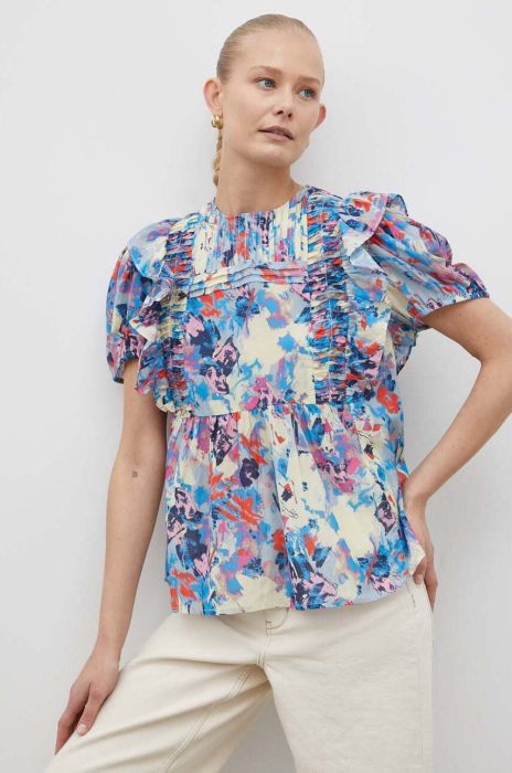 Блузка 2NDDAY жіноча візерунок колір барвистий