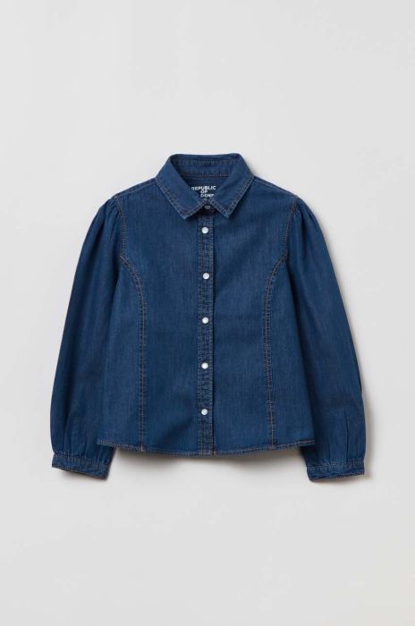 Дитяча джинсова сорочка OVS колір блакитний (3115254)