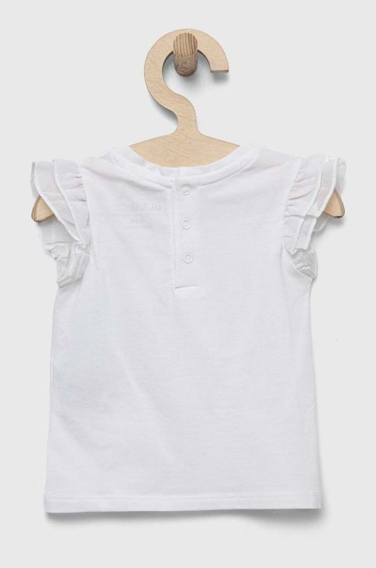 Дитяча футболка Guess колір білий (3219983) фото 2
