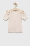 Футболка для немовлят Jamiks колір бежевий