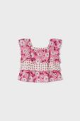Дитяча блузка Mayoral колір рожевий візерунок (2938878) Дитяча блузка Mayoral колір рожевий візерунок (2938878)