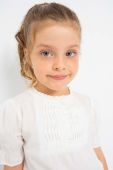 Дитяча блузка Mayoral колір білий однотонна (2938896)