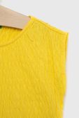 Блузка United Colors of Benetton колір жовтий (3282178)