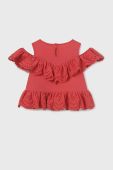 Дитяча блузка Mayoral колір рожевий однотонна (3050900)
