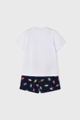 Дитяча піжама Mayoral колір синій з принтом