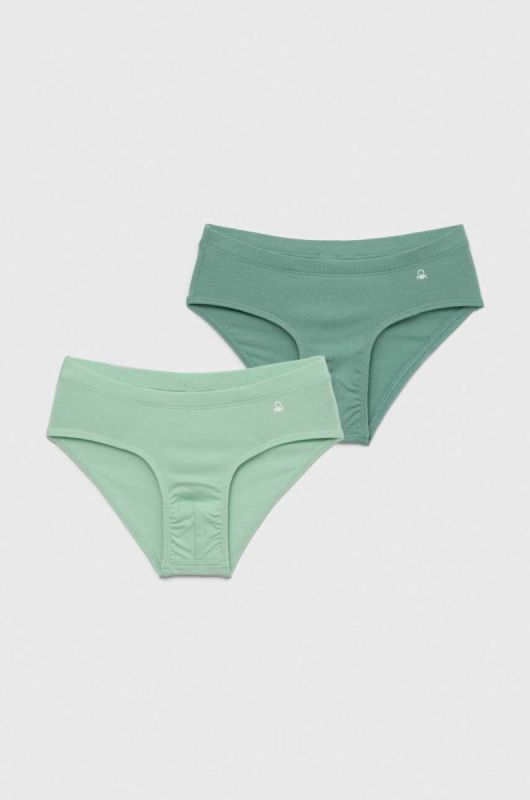 Дитячі труси United Colors of Benetton колір зелений (3035226)