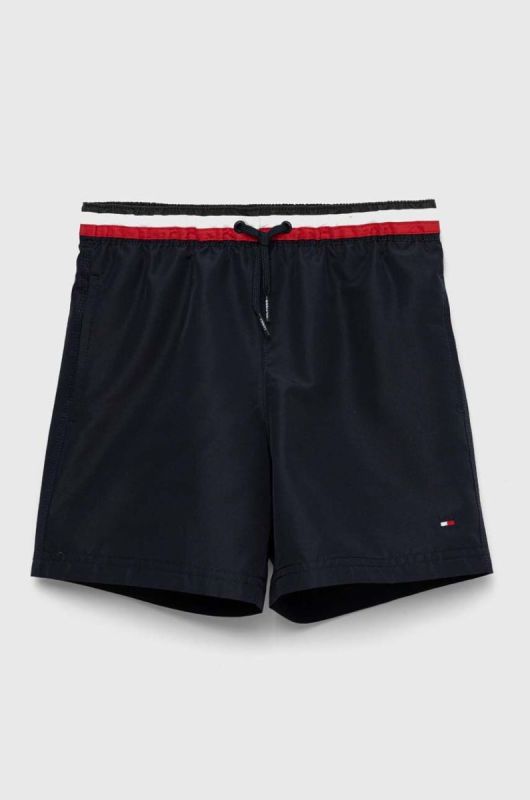 Дитячі шорти для плавання Tommy Hilfiger колір чорний