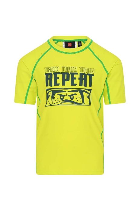 Дитячий купальний лонгслів Lego колір зелений (3093839)