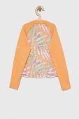 Дитячий купальний лонгслів Columbia Sandy Shores Printed LS Sunguard колір помаранчевий