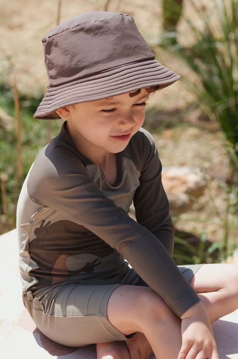 Комбінезон для купання - дитячий купальник Konges Sl?jd колір зелений