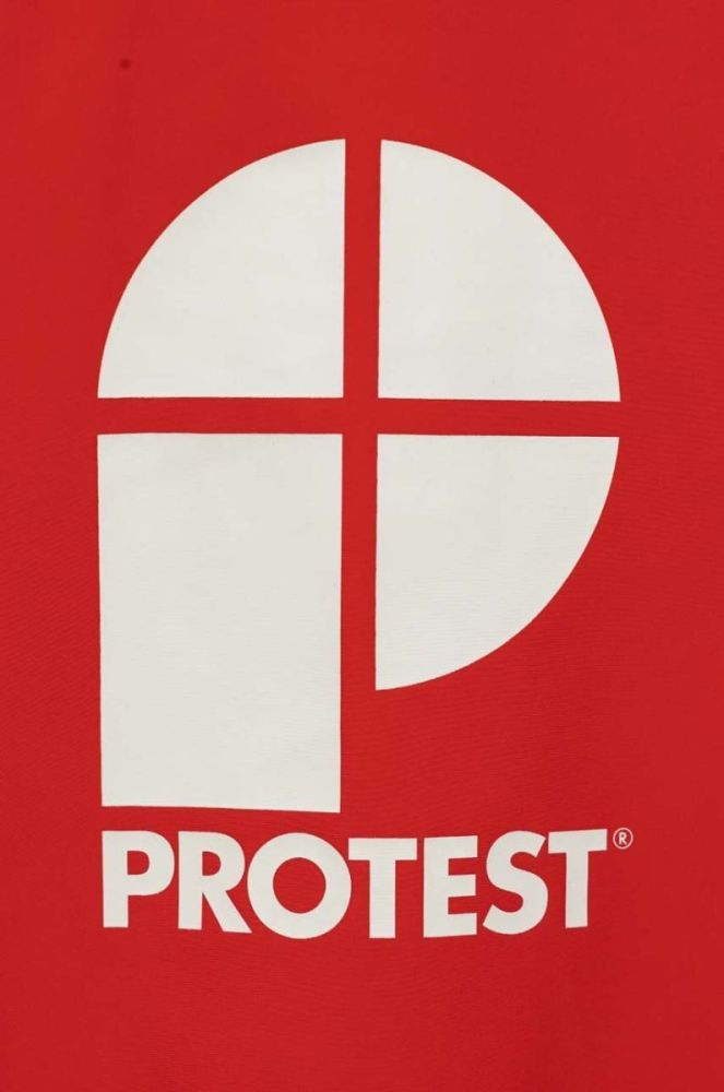 Дитяча футболка Protest PRTBERENT JR колір червоний фото 3