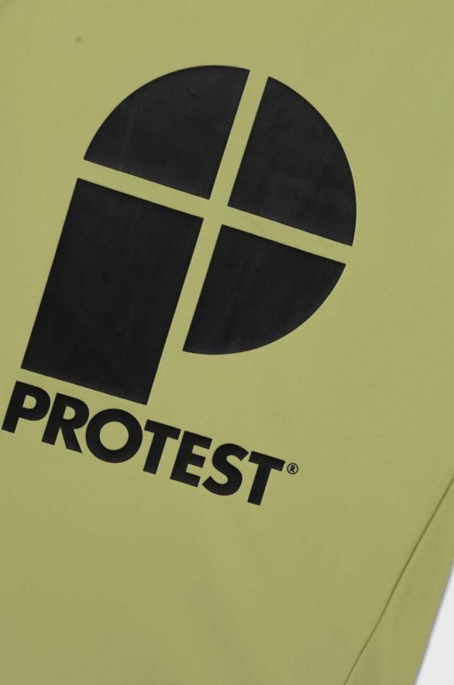 Дитяча футболка Protest PRTBERENT JR колір зелений фото 3