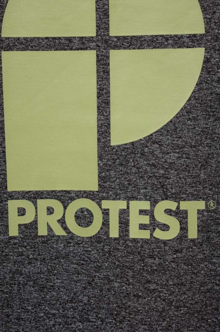Дитячий купальний лонгслів Protest колір блакитний