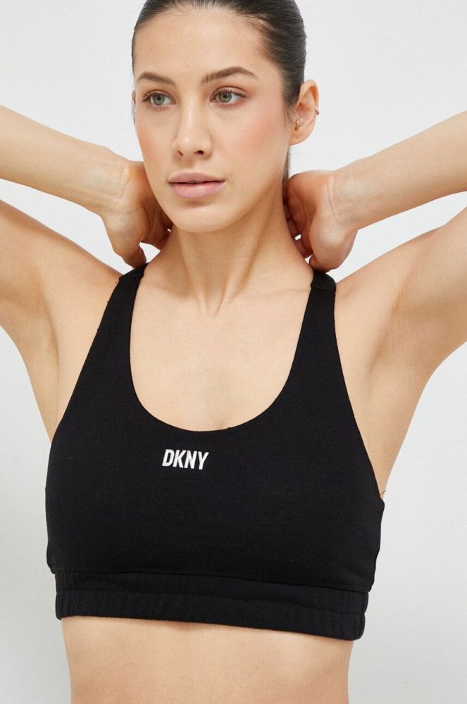 Спортивний бюстгальтер Dkny колір чорний (3050983)