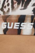 Спортивний бюстгальтер Guess колір коричневий візерунок (2867110)