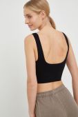 Спортивний бюстгальтер Tommy Hilfiger колір чорний однотонний (2818180)