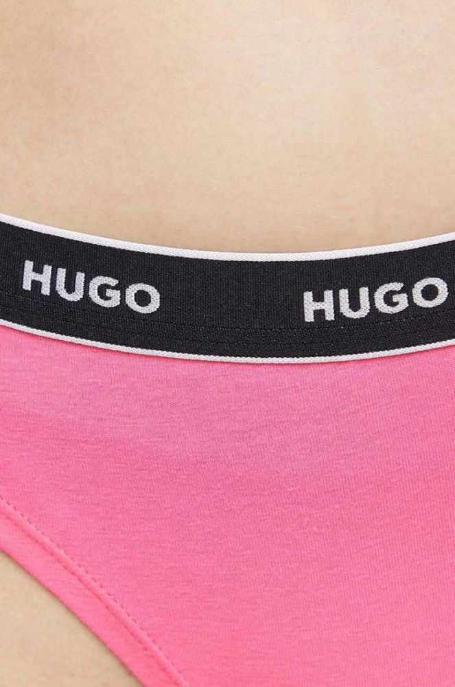 Стринги HUGO 3-pack колір барвистий (3034914) фото 8