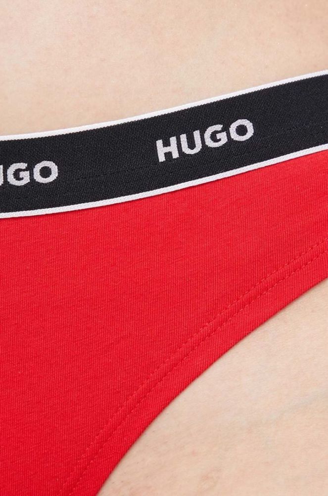 Стринги HUGO 3-pack колір барвистий (3034914) фото 9