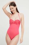 Купальник Guess колір рожевий ущільнена чашечка Купальник Guess колір рожевий ущільнена чашечка