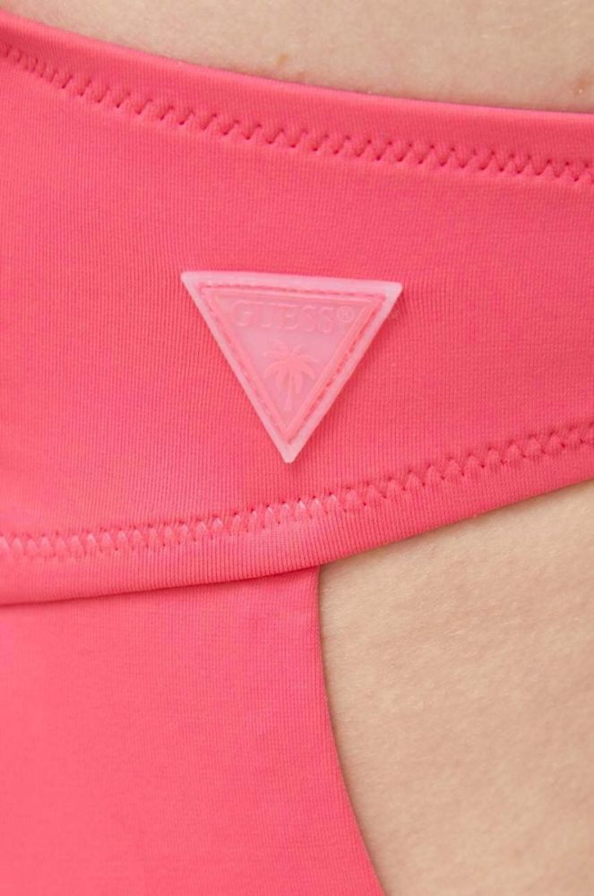 Купальник Guess колір рожевий ущільнена чашечка фото 5