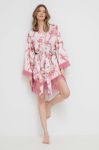 Халат Guess колір рожевий
