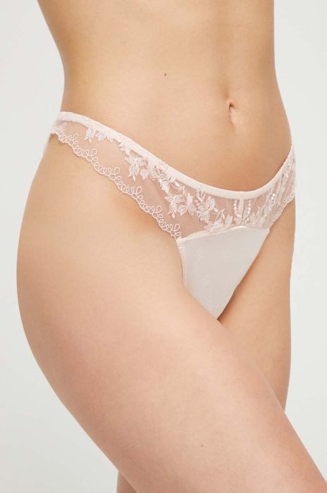 Бразиліани Guess колір бежевий прозоре