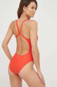 Суцільний купальник adidas Performance колір помаранчевий м'яка чашечка