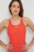 Суцільний купальник adidas Performance колір помаранчевий м'яка чашечка