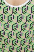 Купальник Guess колір зелений м'яка чашечка